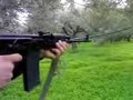 having fun with gun in Crete
