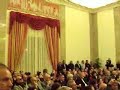 Gianluca Terranova nel salone della provincia di Taranto Gianluca Terranova nel salone della provincia di Taranto
