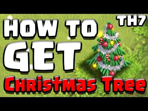 how to get xmas tree in clash of clans