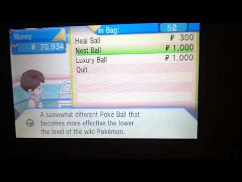how to get quick balls in pokemon x