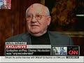 Twenty years after the fall of the Berlin wall, former Soviet Union President Mikhail Gorbachev tells CNN's John King it was 