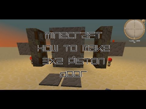 how to make a 3x2 piston door