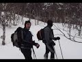 Raquette au Pic de la Hutte sur les Mont-Valins
