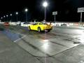 Daniel Ward Driving / Drag Racing a 2008 ZHZ Corvette in Las Vegas. Burnout