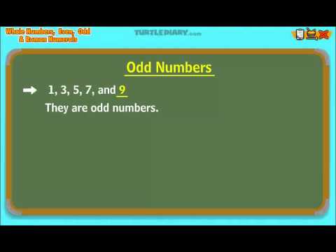 how to define odd numbers