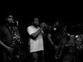 the budos band playing, 