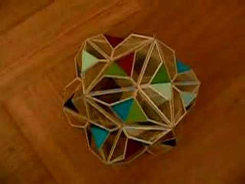 Transparent equilateral polyhedron ...