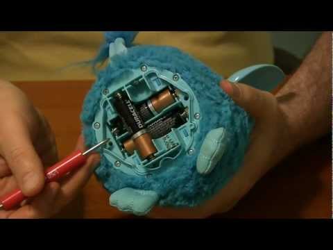 how to turn furby on