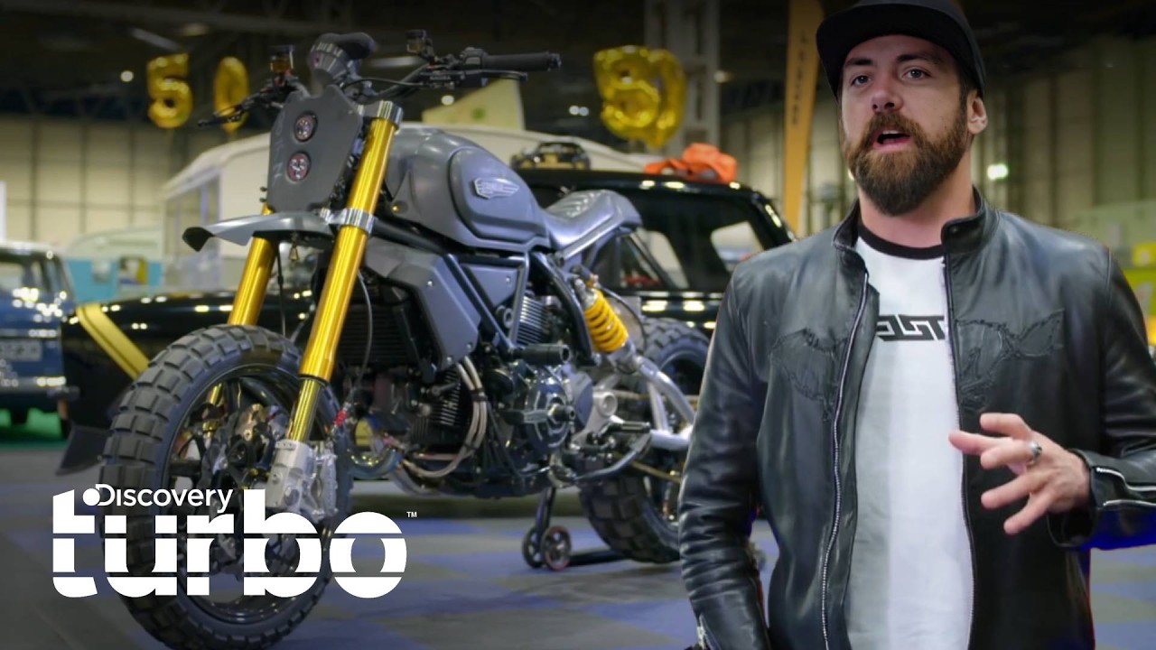 O orgulho de Ant por suas motocicletas | Viciado em Motores Goblin Garage|Discovery Turbo Brasil