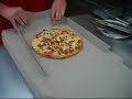 Cutting Pizza at Domino's