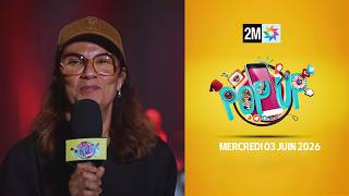 Pop up : Mercredi 03 Juin 2026