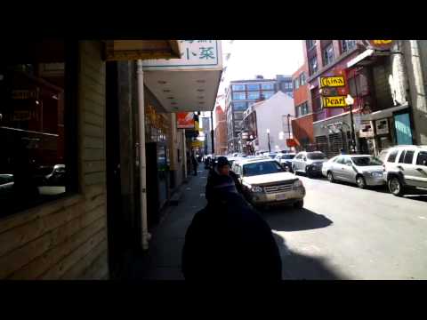 Passing Through Boston's Chinatown Gate with Glass