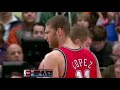 Great Defense by David Lee against Brook Lopez Knicks VS Nets