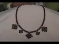 Purple Spiney Oyster Navajo Necklace Video Purple Spiney Oyster Navajo Necklace Video