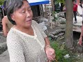 探訪後廣濟鎮一位長者堅持送我們水果