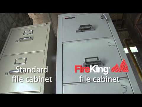 Hidden Safe in a Fire File, FireKing 2-2131-C SF