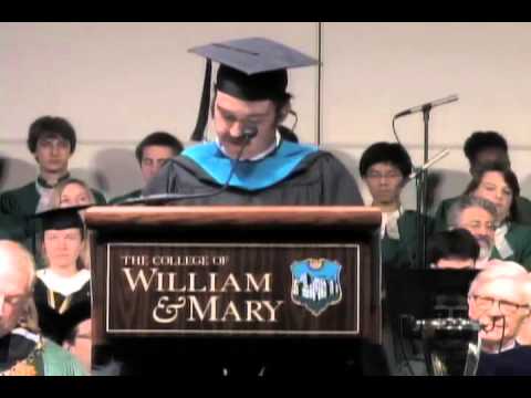 W&M commencement 2013: Braun's student speech