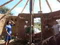Reciprocal roof construction Reciprocal roof construction
