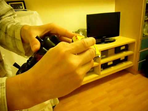 how to control rc car in air