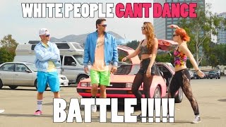 Poppin John & Madd Chadd vs  Marie Poppins & Jaja Vankova – WHITE PEOPLE CAN’T DANCE | BATTLE!!