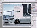 Photoshop car modding: Hyundai Sonata make-over