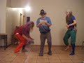 Veera Laura and Aoife rapping in South Africa