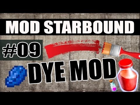 how to dye items in starbound