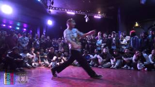 Silvio vs Tyler – UK B-Boy Championships 2014 Popping Top 16