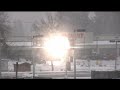 1st Snow 2009 Spokane-Cheney.avi