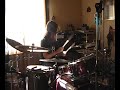 Lillasyster Kräkas on drums