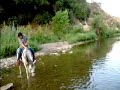 water crossing at upper oso