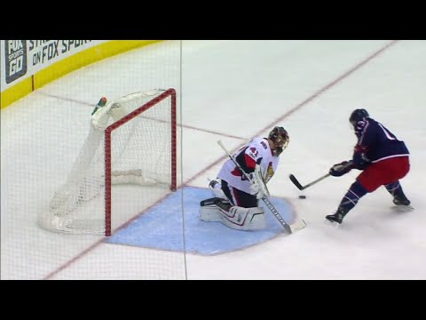 Video: Senators' Pyatt, Blue Jackets' Atkinson trade goals 26 seconds apart