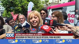 ROSSANA CHAHLA INTENDENTE DE LA CAPITAL