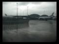 hong kong stormy landing
