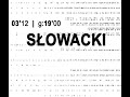 'SŁOWACKI. PERSPEKTYWA POSTKOLONIALNA' | reż. Paweł Wodziński