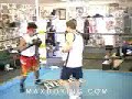 Manny Pacquiao sparring