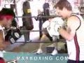 Manny Pacquiao sparring