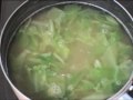 Recette japonaise : soupe miso au chou sur www.a-vos-baguettes.com