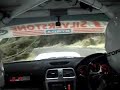 matt edwards and andy murphy tackiling stages 4 and 5 in the geoff jones motorsport n11 impreza
