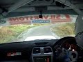 matt edwards and andy murphy tackiling stages 4 and 5 in the geoff jones motorsport n11 impreza