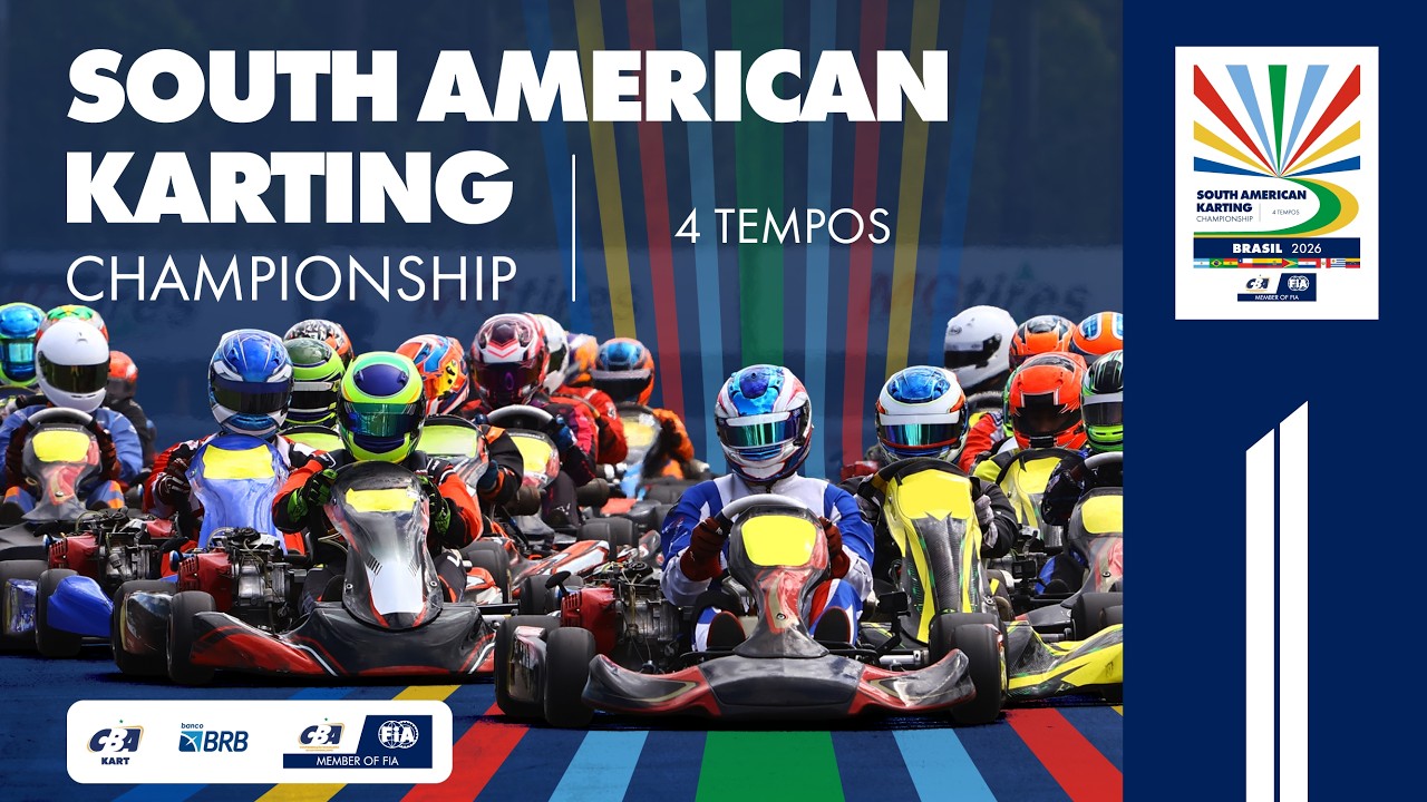 CLASSIFICATÓRIAS - Campeonato Sul-Americano de Kart 4T - Circuito Internacional Techspeed 23.05.2026