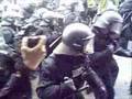 Rostock G8 Polizisten schlagen