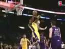 Kobe Bryant With The Stunning Reverse Dunk