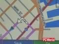 Garmin in-car GPS ridealong