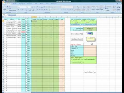 how to accrue vacation time in excel