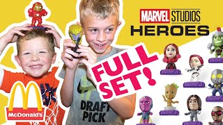 MARVEL Studio Heroes MCDONALD'S Happy Meal Toys assemble (in 2020)!
