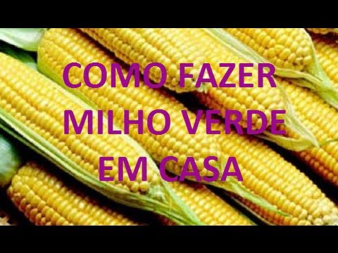 milho - Como cozinhar milho verde na panela de pressão. Preparar milho verde é muito fácil rápido e simples, e como mostrado no vídeo o segredo para fazer um milho v...