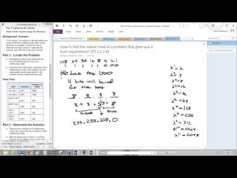 how to obtain subnet mask