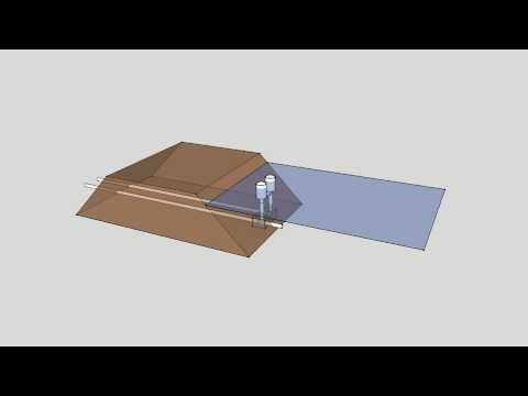 how to drain small pond