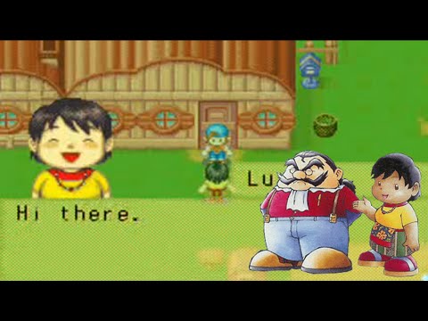 how to harvest in harvest moon friends of mineral town